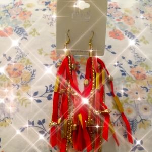 Mia Collection Pink Gold Earrings.